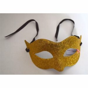 ANTIFAZ DORADO ESCARCHADO