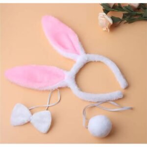 OREJAS DE CONEJO C/ COLA Y CORBATA