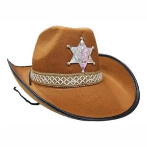 SOMBRERO VAQUERO MARRON