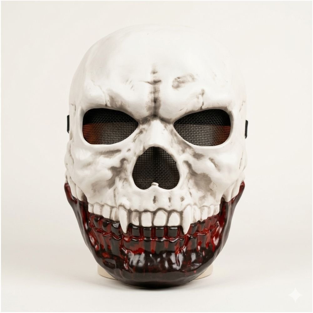 MASCARA DE CALAVERA ARTICULABLE
