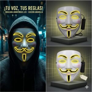 MASCARA LED ANONYMOUS