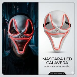MASCARA LED BLACK JACK