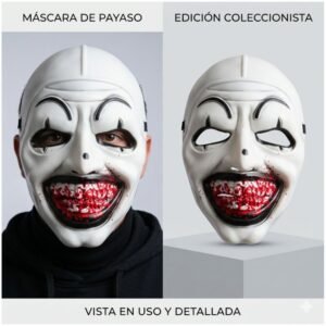 MASCARA TAPA DURA TERRIFIER