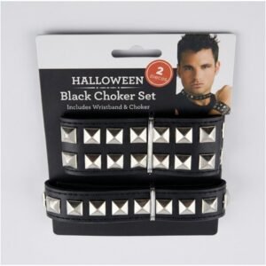 CHOKER BLACK SET